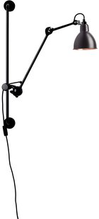 DCW&Eacute;ditions Lampe Gras N210 Wandlamp Zwart Met Koper