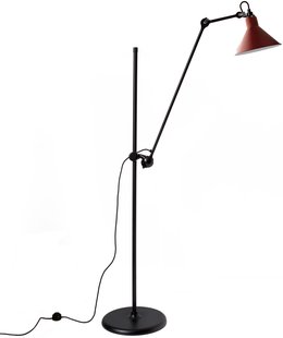 DCW&Eacute;ditions Lampe Gras N215 L Booglamp Rood