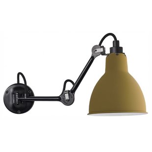 DCW&Eacute;ditions Lampe Gras N204 Single Wandlamp Geel