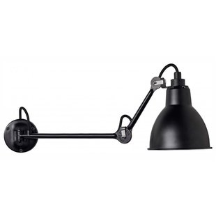 DCW&Eacute;ditions Lampe Gras N204 L40 Single Wandlamp Zwart