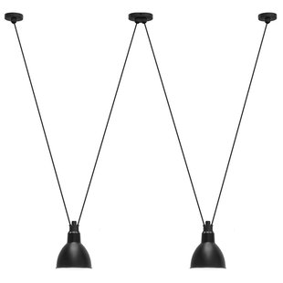 DCW&Eacute;ditions Les Acrobates De Gras N324 2 Cluster Hanglamp Zwart