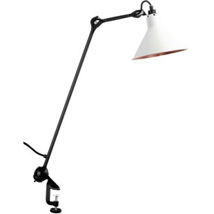 DCW&Eacute;ditions Lampe Gras N201 Klemlamp Wit Met Koper
