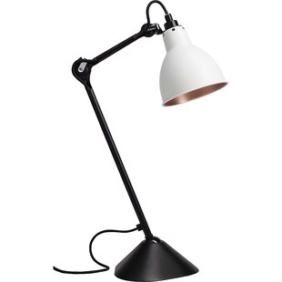 DCW&Eacute;ditions Lampe Gras N205 Bureaulamp Wit Met Koper