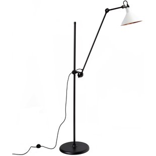 DCW&Eacute;ditions Lampe Gras N215 L Booglamp Wit Met Koper
