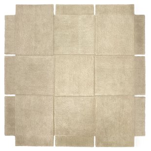 Design House Stockholm Basket Vloerkleed 180x180 Beige