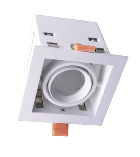 Artdelight Tavira - inbouwspot - 115 x 115 mm, 100 x 100 mm inbouwmaat - wit