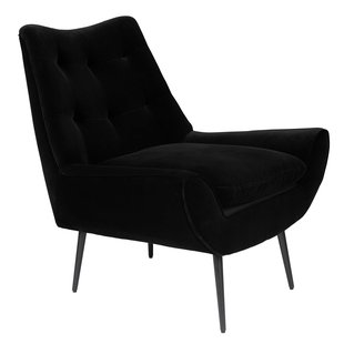 Dutchbone Glodis Fauteuil Nero