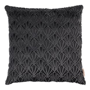 Dutchbone Daisy Kussen 45x45 Zwart