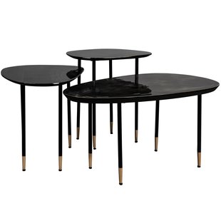 Dutchbone Phyllis Bijzettafel Set Van 3 Dutchbone Phyllis Bijzettafel Set Van 3