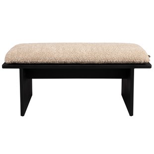 Dutchbone Shiho Bankje Zwart/beige