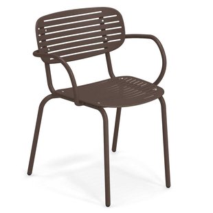 Emu Mom Tuinstoel Met Armleuning Indian Brown