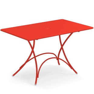 Emu Pigalle Tuintafel 118x76 Red