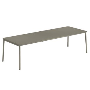 Emu Yard Extensible Table Aluminium Tuintafel 160-270x98 Grijs/Groen