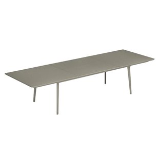 Emu Plus4 Uitschuifbare Tuintafel 110x220/330 Grijs Groen
