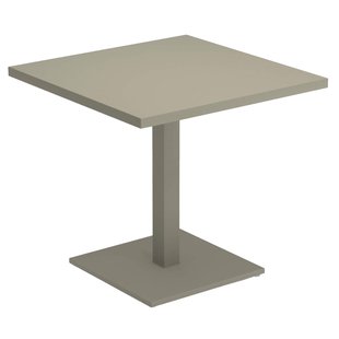 Emu Round Tuintafel Vierkant 80x80 Grijs/groen
