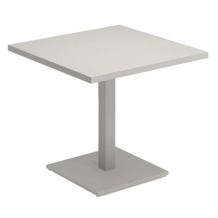 Emu Round Tuintafel Vierkant 80x80 Cement