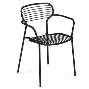 Emu Apero Tuinstoel Met Armleuning Zwart