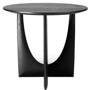 Ethnicraft Geometric Bijzettafel 51 Zwart Eiken Ethnicraft Geometric Bijzettafel 51 Zwart Eiken