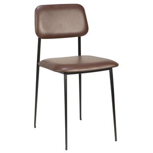 Ethnicraft DC Eetkamerstoel Bruin Leder