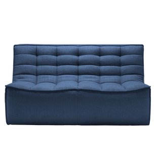 Ethnicraft N701 Bank 2-zits Blue