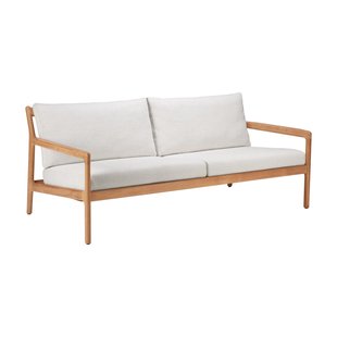 Ethnicraft Jack Outdoor Tuinbank 180 Teak Gebroken Wit