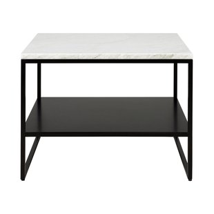 Ethnicraft Stone Bijzettafel 60x53 Wit Ethnicraft Stone Bijzettafel 60x53 Wit