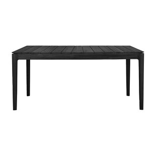 Ethnicraft Bok Tuintafel 162x80 Teak Zwart