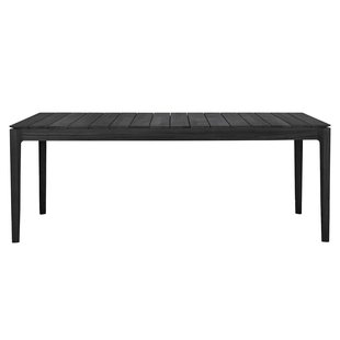 Ethnicraft Bok Tuintafel 200x100 Teak Zwart