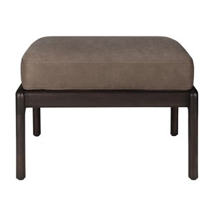 Ethnicraft Jack Ottoman Donkerbruin/nubuck Leer Ethnicraft Jack Ottoman Donkerbruin/nubuck Leer