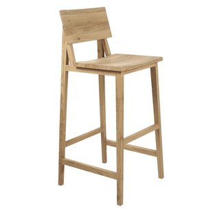 Ethnicraft N4 Barkruk 80 Eiken