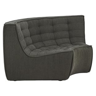 Ethnicraft N701 Bank Rond Hoekelement Eco Fabric Moss