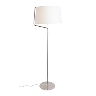 Maxlight Chicago - staanlamp - 155 cm - wit en chroom
