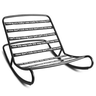 Fatboy Rock&#039;n Roll Schommelstoel Black