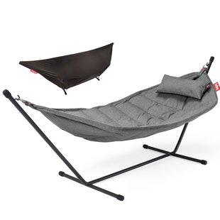 Fatboy Headdemock Superb Deluxe Hangmat Rock Grey Rack Black Fatboy Headdemock Superb Deluxe Hangmat Rock Grey Rack Black