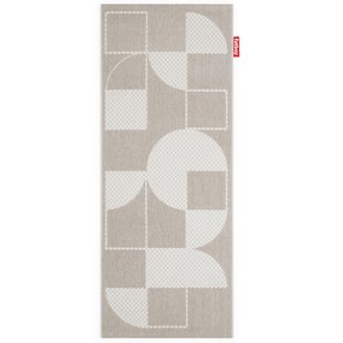Fatboy Carpretty Catwalk Outdoor Vloerkleed 80x200 Cream/white Fatboy Carpretty Catwalk Outdoor Vloerkleed 80x200 Cream/white