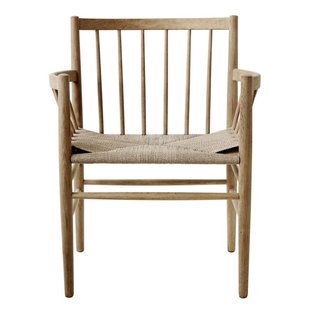 FDB M&oslash;bler J81 Eetkamerstoel Eiken Geolied Naturel/naturel