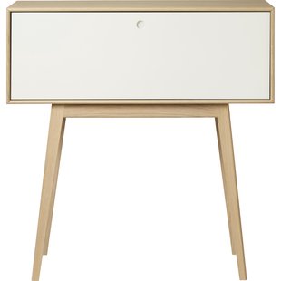 FDB M&oslash;bler A84 Dressoir Naturel/wit