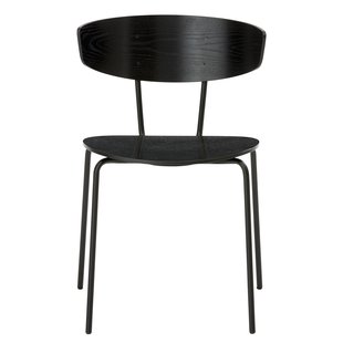 Ferm Living Herman Stoel Zwart Zwart Onderstel