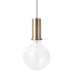 Ferm Living Socket Hanglamp Low Messing