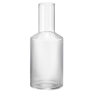 Ferm Living Ripple Karaf 1L H24 Clear