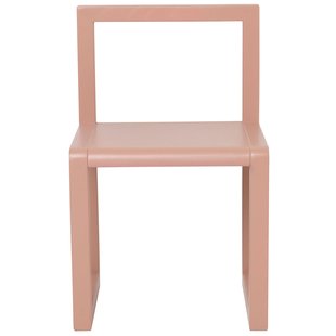 Ferm Living Little Architect Kinderstoel Roze Ferm Living Little Architect Kinderstoel Roze