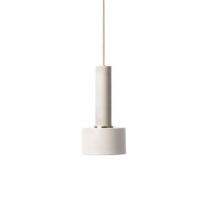 Ferm Living Disc Light Grey Hanglamp Groot Lichtgrijs