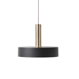 Ferm Living Record Black Hanglamp Groot Messing