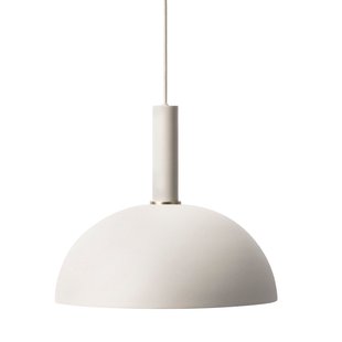 Ferm Living Dome Light Grey Hanglamp Groot Lichtgrijs
