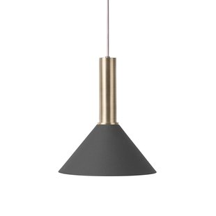 Ferm Living Cone Black Hanglamp Groot Messing