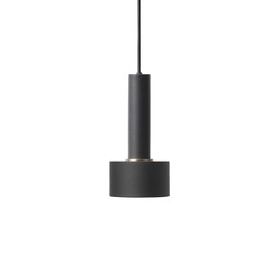 Ferm Living Disc Black Hanglamp Groot Zwart