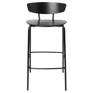 Ferm Living Herman Barkruk 64cm Zwart
