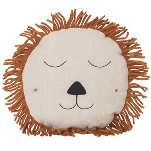 Ferm Living Safari Lion Kussen Natural