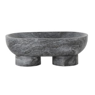 Ferm Living Alza Serveerschaal Zwart