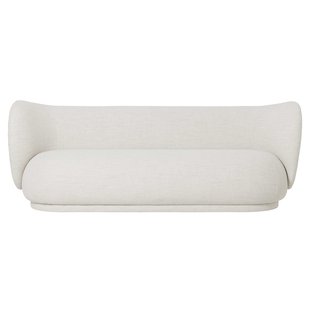 Ferm Living Rico Boucle 3-zits Bank Off White Ferm Living Rico Boucle 3-zits Bank Off White